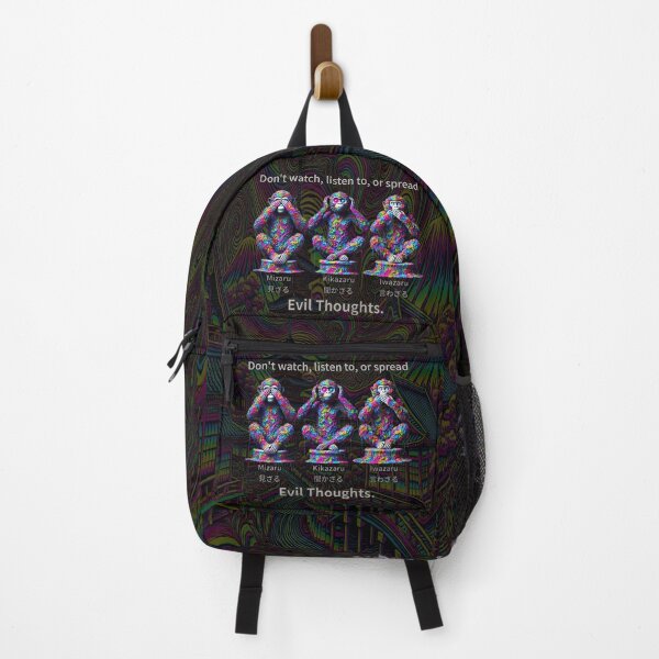 Item preview, Three Wise Monkeys – Psychedelic Wisdom Trio designed and sold by SHHCreations.