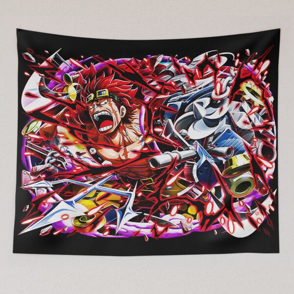 Item preview, Eustass Kid Slam Gibson Attack – Bold Anime Tribute designed and sold by AbnormalAdorn.