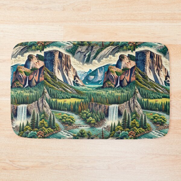 Item preview, National Parks Series #31: Yosemite National Park – Majestic Views and Wilderness designed and sold by Meta2Physical.