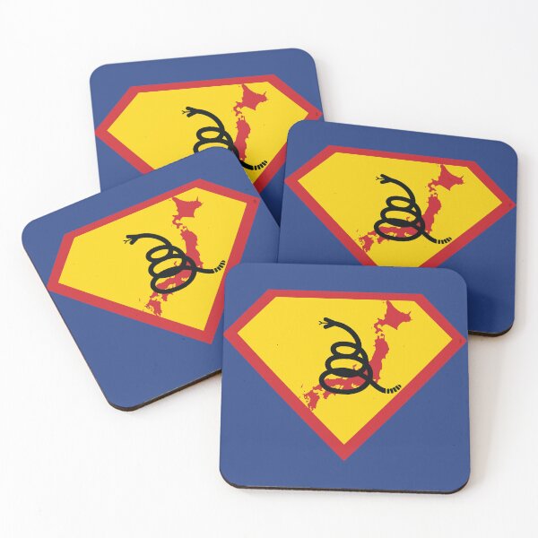 Item preview, JAPAN SHIELD - Freedom Is The Superpower - Modern Gadsden Snake Flag - Dont Tread On Me SUPERHERO design designed and sold by pelagio.