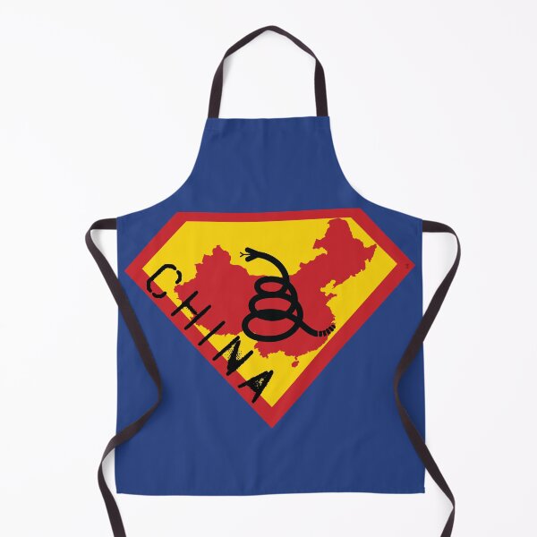 Item preview, CHINA SHIELD - Freedom Is The Superpower - Modern Gadsden Snake Flag - Dont Tread On Me SUPERHERO spellout design designed and sold by pelagio.