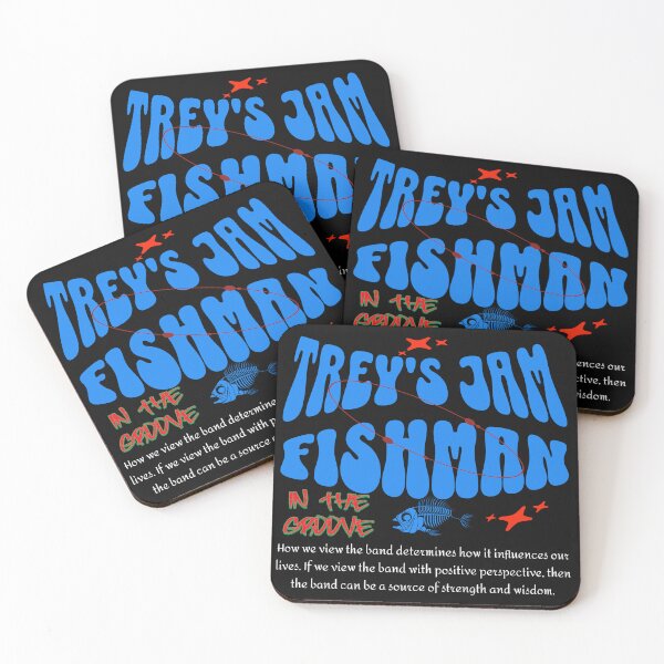 Item preview, Trey's Jam Fishman In The Groove Street Art designed and sold by HippieFarms11.