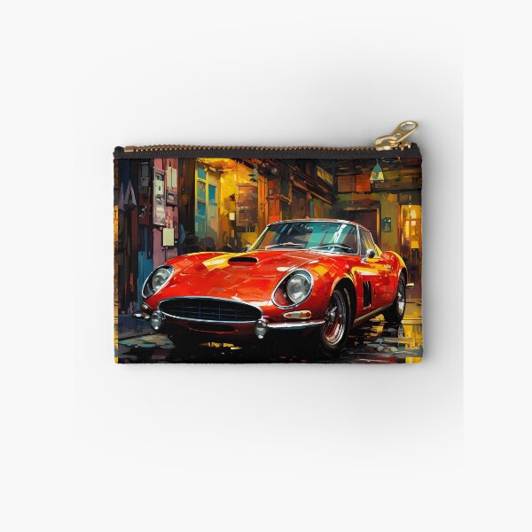 Item preview, Heritage Sports Car Resting On Cobblestone Street designed and sold by RevUpDesign.