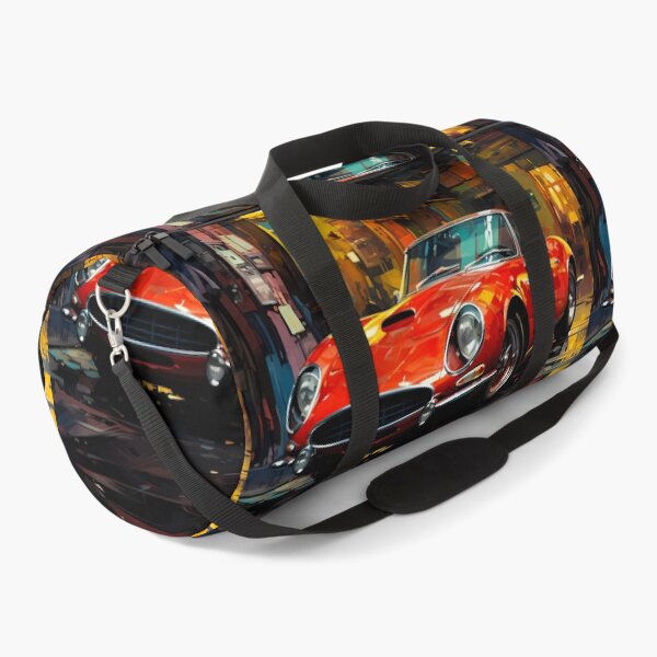 Item preview, Heritage Sports Car Resting On Cobblestone Street designed and sold by RevUpDesign.