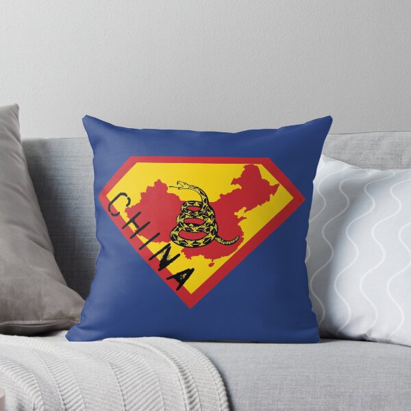 Item preview, CHINA SHIELD - Freedom Is The Superpower - Gadsden Snake Flag - Dont Tread On Me SUPERHERO spellout design designed and sold by pelagio.