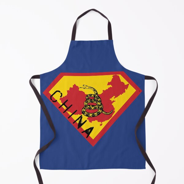Item preview, CHINA SHIELD - Freedom Is The Superpower - Gadsden Snake Flag - Dont Tread On Me SUPERHERO spellout design designed and sold by pelagio.