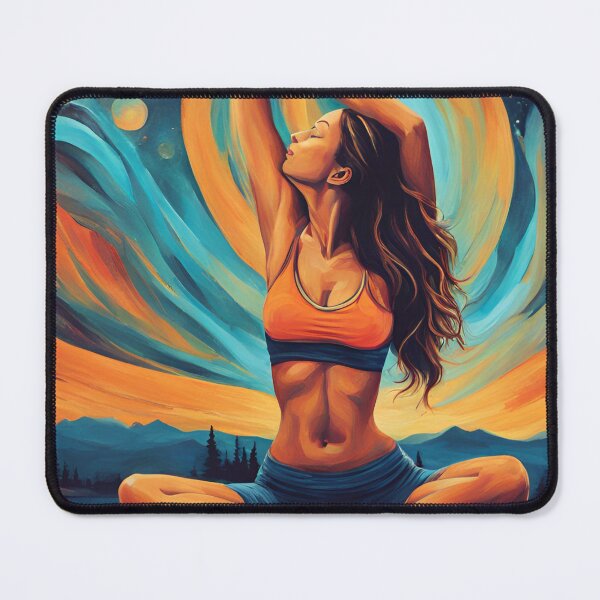 Item preview, Yoga artist designed and sold by whatthefoxsays.