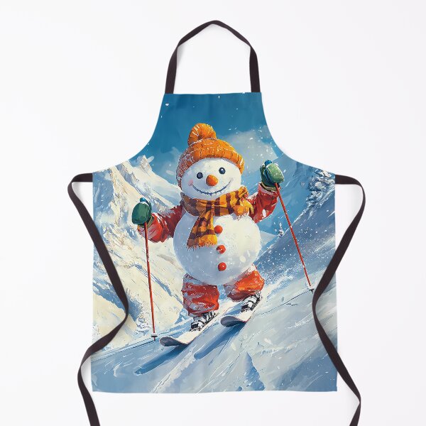 Artikelvorschau, Skifahren Schneemann entworfen und verkauft von shafranietz.