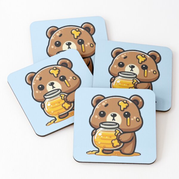 Item preview,  Honey Lover: Cute Bear designed and sold by MOONE FLOWER.