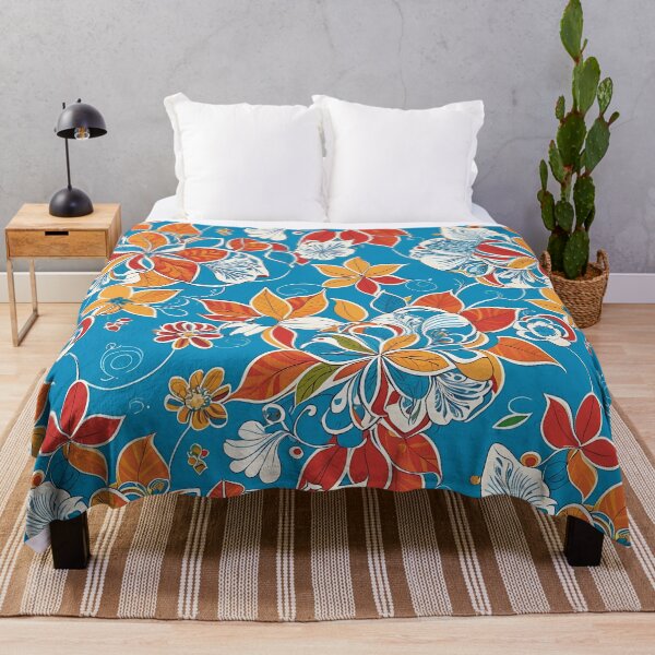 Item preview, Exquisite Floral Illustration Beauty Under Blue  designed and sold by GracePaigePlaza.