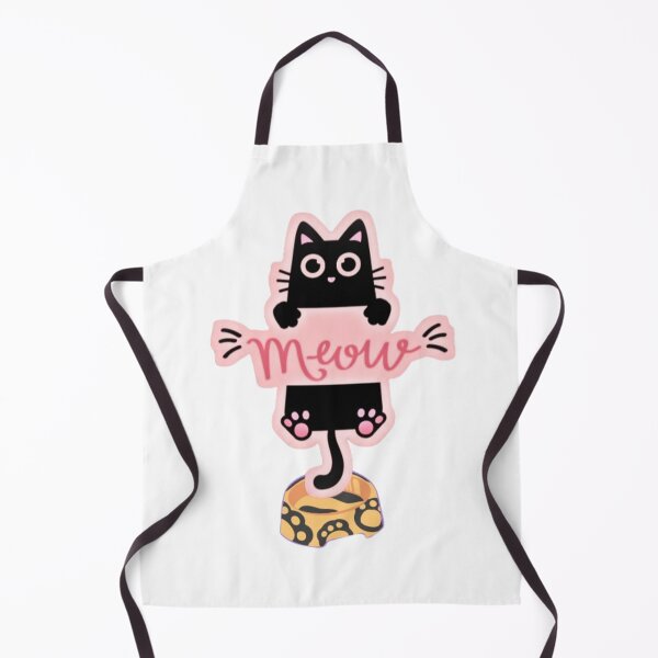 Item preview, Black Cat Meow  t-shirt designed and sold by MeowLoka ⭐⭐⭐⭐.