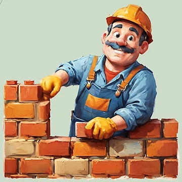 Artwork thumbnail, Bricklayer by Plavighun