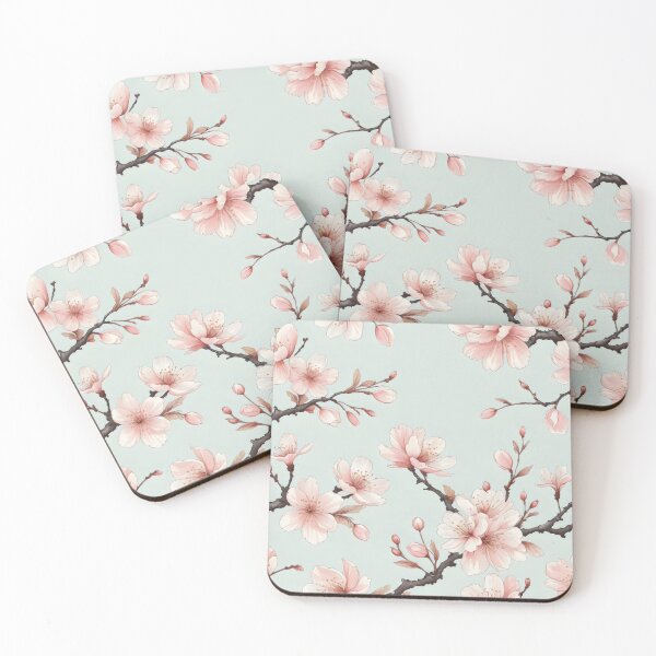 Item preview, Japanese Cherry Blossom Floral Pastel Elegance with Timeless Charm designed and sold by GracePaigePlaza.