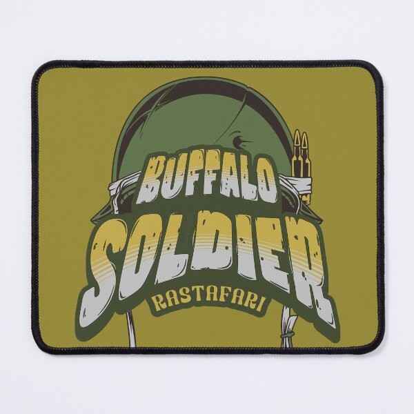 Item preview, Buffalo Soldier Rastafari designed and sold by SavvyEarth.