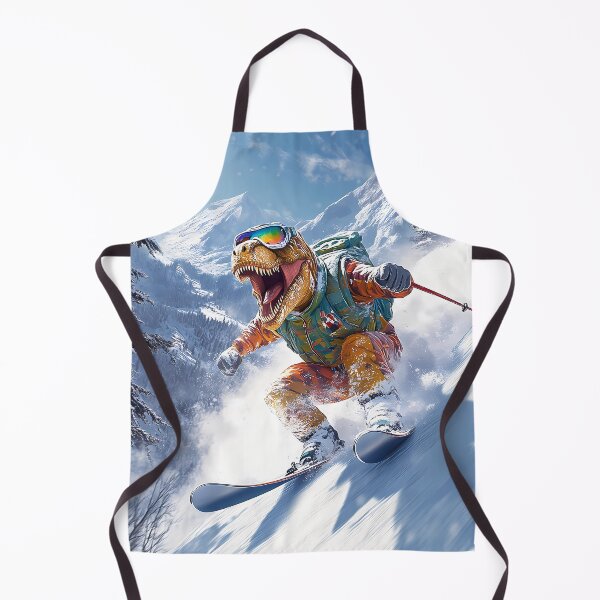 Item preview, t-rex on a snowboard designed and sold by shafranietz.
