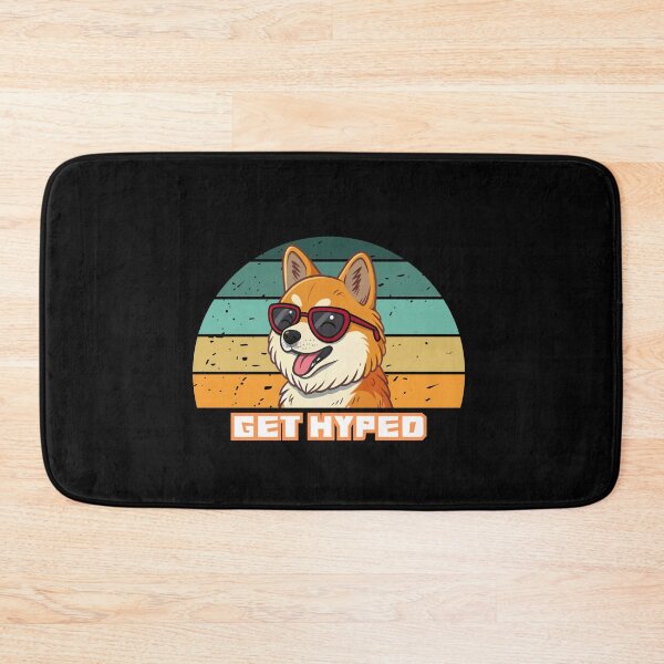 Item preview, Get Hyped Dog – Energetic and Fun Dog-Themed Design designed and sold by Colorful-Garden.