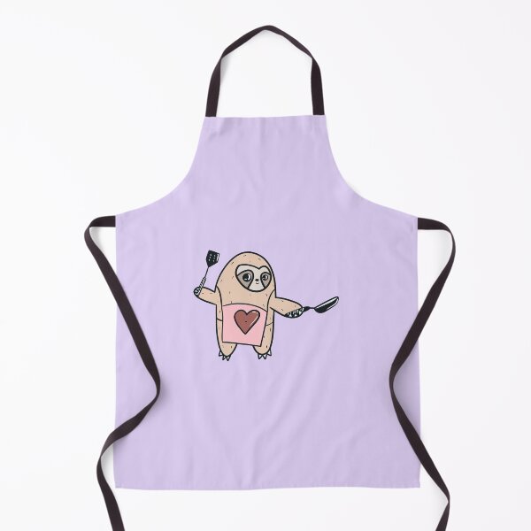 Item preview, chef sloth designed and sold by smalldogbarking.