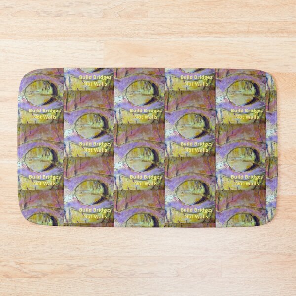 Item preview, BUILD BRIDGES NOT WALLS  designed and sold by KarenHawkes3.