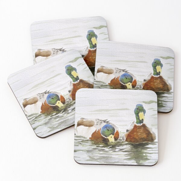 Item preview, Acquerello di germani reali designed and sold by Arca Bes.