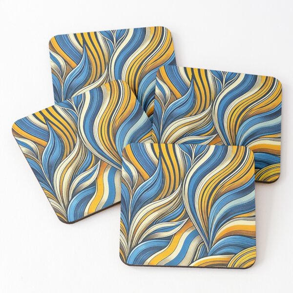 Item preview, Colorful Wave Pattern 4 designed and sold by blackwhiteblue.