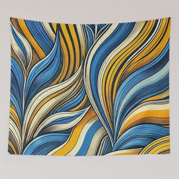 Item preview, Colorful Wave Pattern 4 designed and sold by blackwhiteblue.
