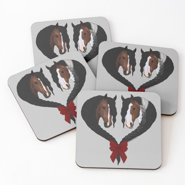 Item preview, Gypsy Vanner Horse Heart designed and sold by DappledMoon.