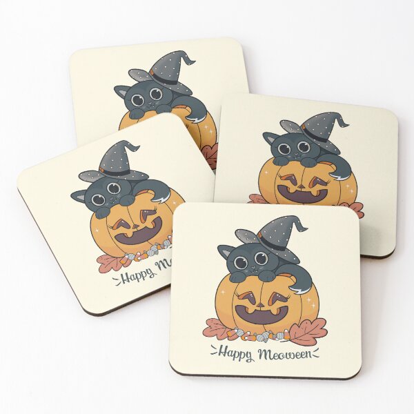 Item preview, Happy Meoween designed and sold by GreissDesign.