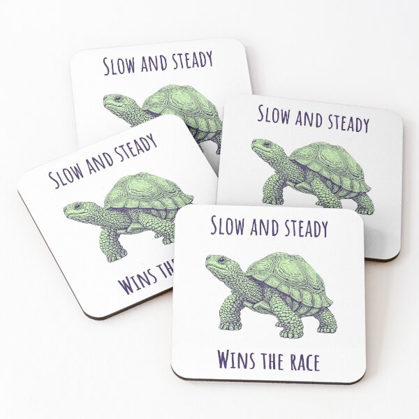 Item preview, Slow And Steady Wins The Race - Turtle Animales designed and sold by Wildom.