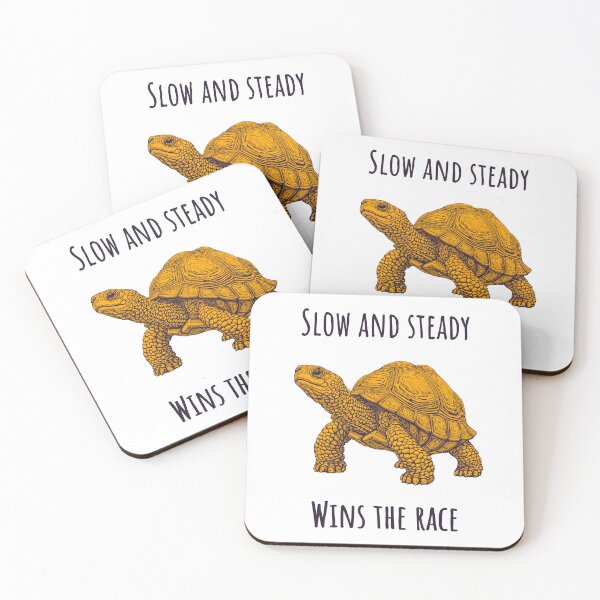 Item preview, Slow And Steady Wins The Race - Turtle Animales designed and sold by Wildom.