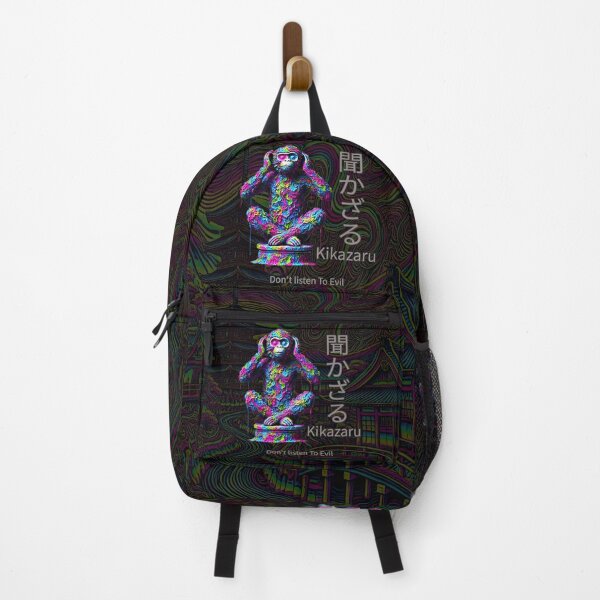 Item preview, Don’t Listen Evil – Psychedelic Kikazaru Design designed and sold by SHHCreations.