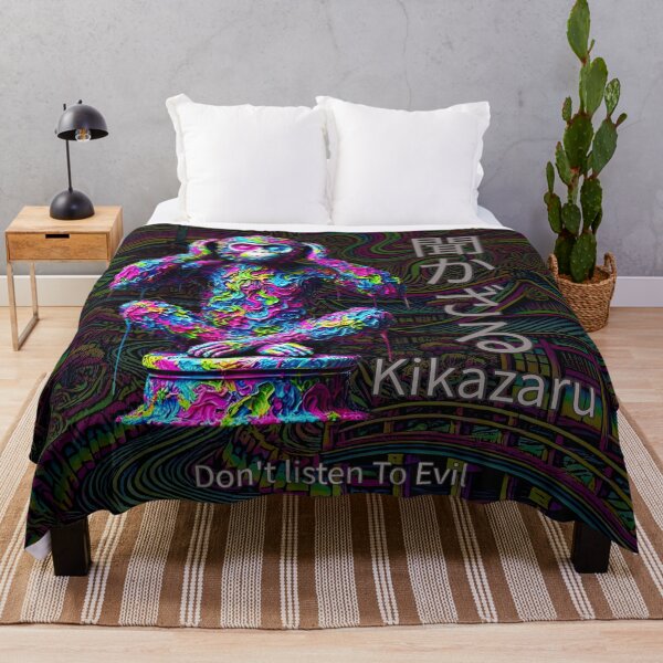Item preview, Don’t Listen Evil – Psychedelic Kikazaru Design designed and sold by SHHCreations.