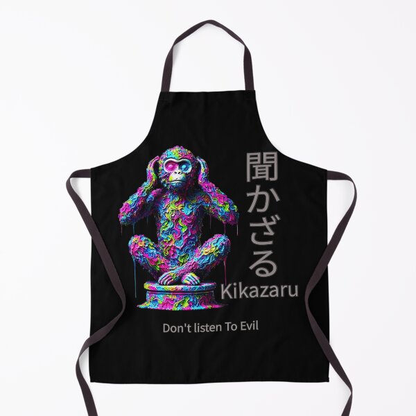 Item preview, Don’t Listen Evil – Psychedelic Kikazaru Design designed and sold by SHHCreations.