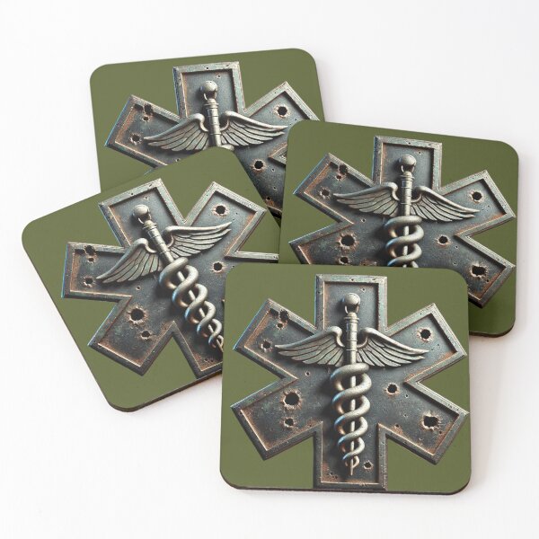Item preview, Medic Eskulap Sign Doctor Nurse Military MedEvac designed and sold by BestDetailer.