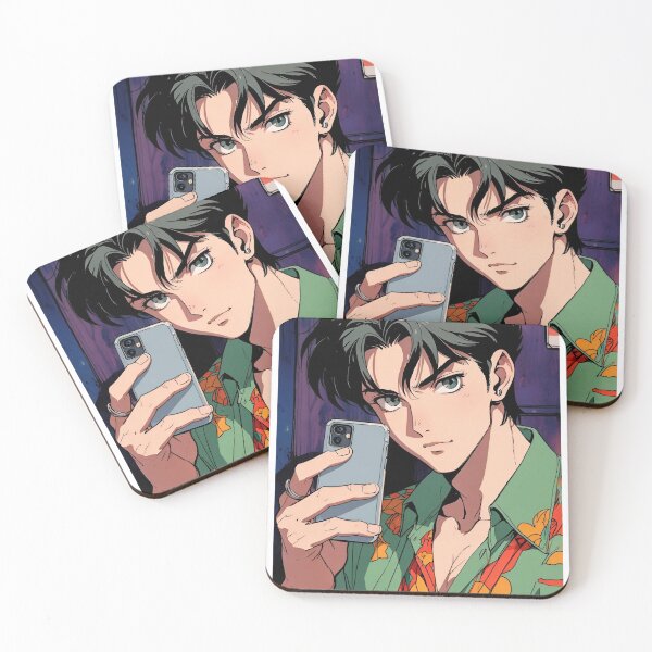 Item preview, Cuteboy selfie Anime Retro 80s designed and sold by 1998Tienda.
