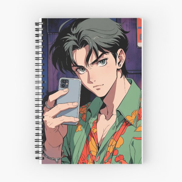 Item preview, Cuteboy selfie Anime Retro 80s designed and sold by 1998Tienda.
