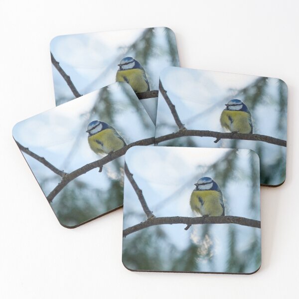 Item preview, When the world turns blue. Eurasian blue tit designed and sold by Jouko Lehto Photography.