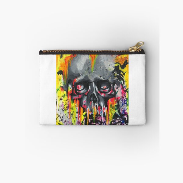 Item preview, Neon Rainbow Skull Painting designed and sold by SophieKaplan.