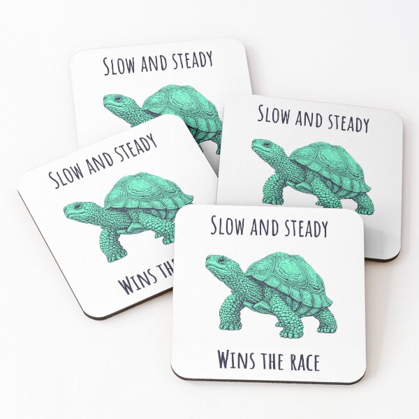Item preview, Slow And Steady Wins The Race - Turtle Animales designed and sold by Wildom.