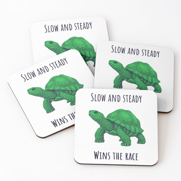 Item preview, Slow And Steady Wins The Race - Turtle Animales designed and sold by Wildom.