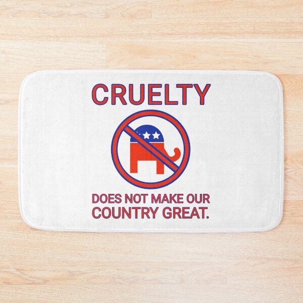 Item preview, Cruelty does not make our country great. designed and sold by Rachel the Artist .