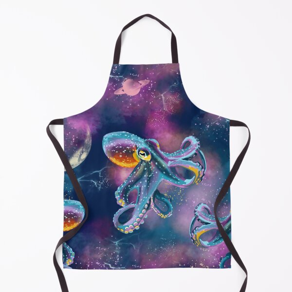 Item preview, Colorful Octopus Illustration in the Sky - Artwork designed and sold by Pandositive.