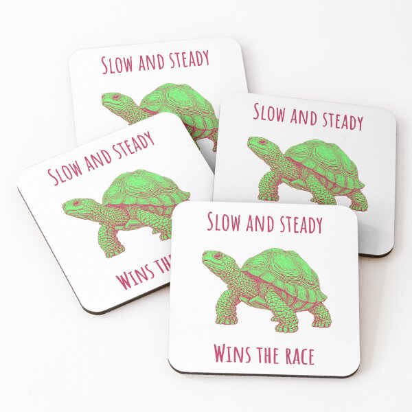 Item preview, Slow And Steady Wins The Race - Turtle Animales designed and sold by Wildom.