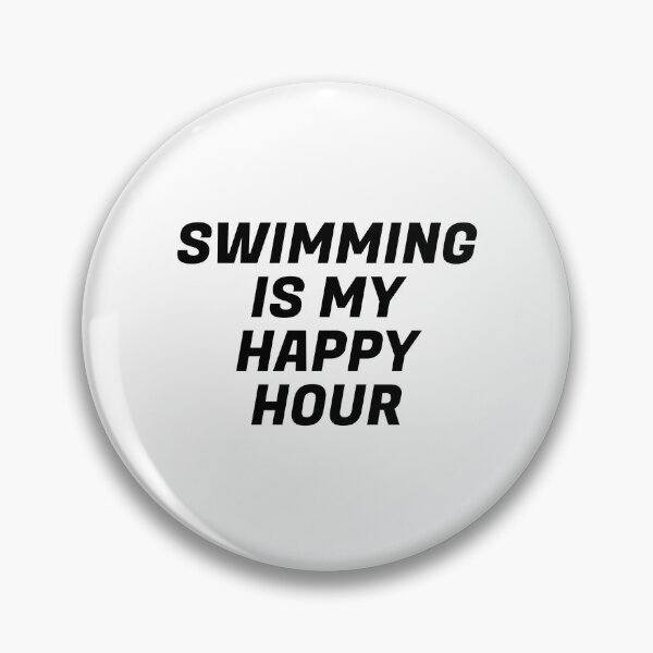 Item preview, Swimming Is My Happy Hour  designed and sold by Inspirationmotivation.
