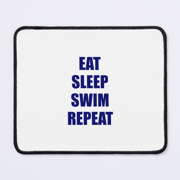 Item preview, Funny swimmer - Eat sleep swim repeat designed and sold by Inspirationmotivation.