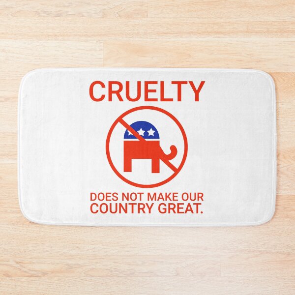 Item preview, Cruelty does not make our country great. designed and sold by Rachel the Artist .