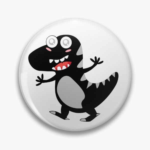 Item preview, Cute Spiky Monster with a Big Smile designed and sold by OwOlet.