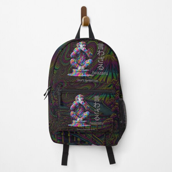 Item preview, Don’t Spread Evil – Psychedelic Iwazaru Art designed and sold by SHHCreations.