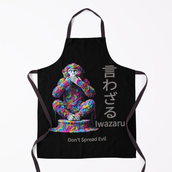 Item preview, Don’t Spread Evil – Psychedelic Iwazaru Art designed and sold by SHHCreations.