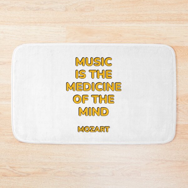 Item preview, Mozart Quotes - Music is the medicine of the mind designed and sold by Inspirationmotivation.