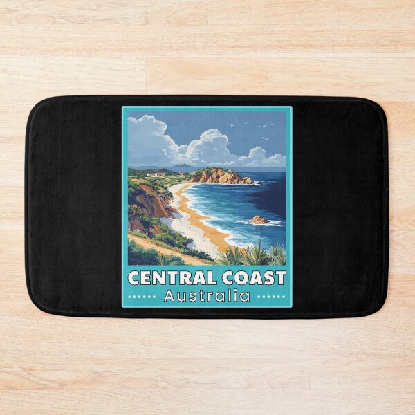 Item preview, Central Coast in New South Wales Australia Art Travel Skyline designed and sold by MaateoDesign.